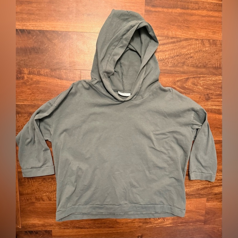 Bryn Walker Frank Hoodie Sweatshirt Oversized Cotton Pullover XS